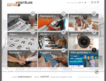 Tablet Screenshot of digitalaiscentrs.lv